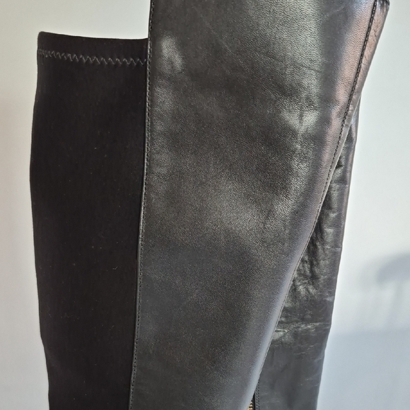 Michael Kors Black Over the Knee Boots - Picture 2 of 16